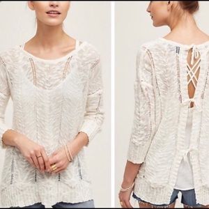 Anthropologie Knitted & Knotted sweater